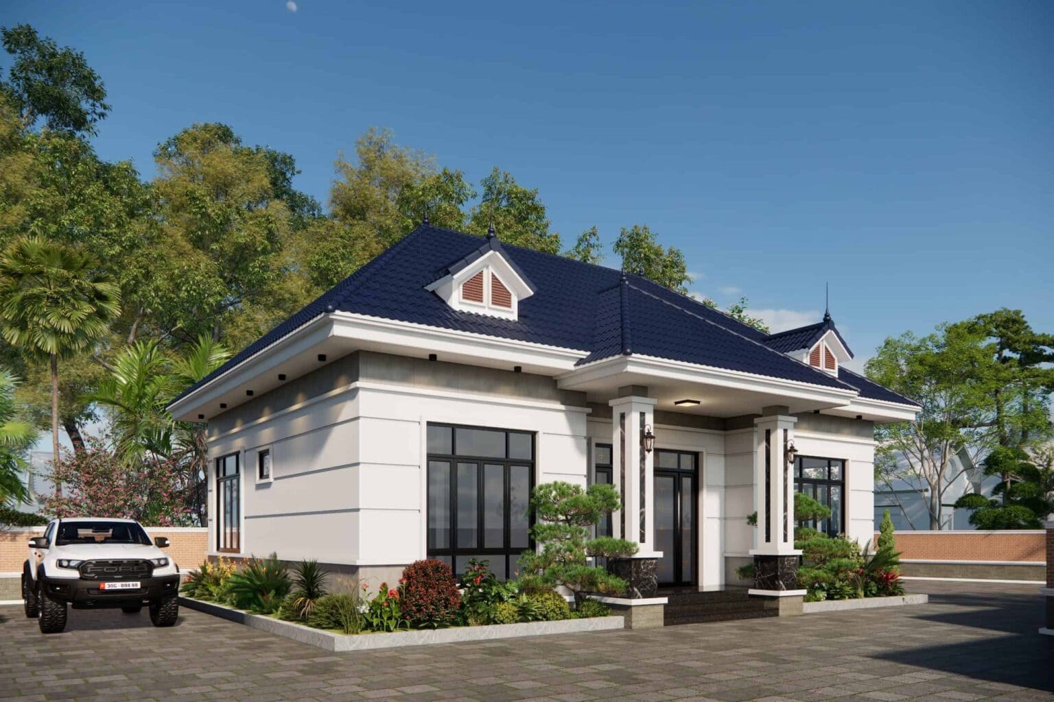 Đóng góp kiến trúc biệt thự hiện đại đẹp mắt tại Viet Housing.