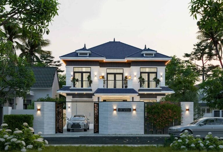 Biệt thự cao cấp Việt Housing tại Vinhome, thiết kế sang trọng và hiện đại.